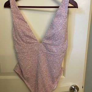 Andie Swim Sardinia Jaquard swimsuit